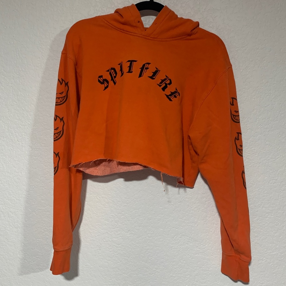 Orange Flame Spitfire Hoodie